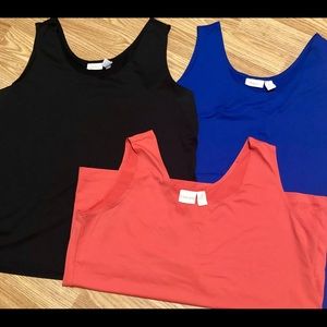 Three size 3 Chico camisole/tanks barely worn